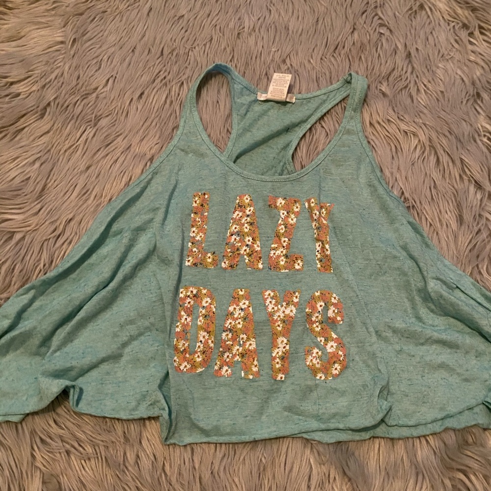 Lazy days tank top